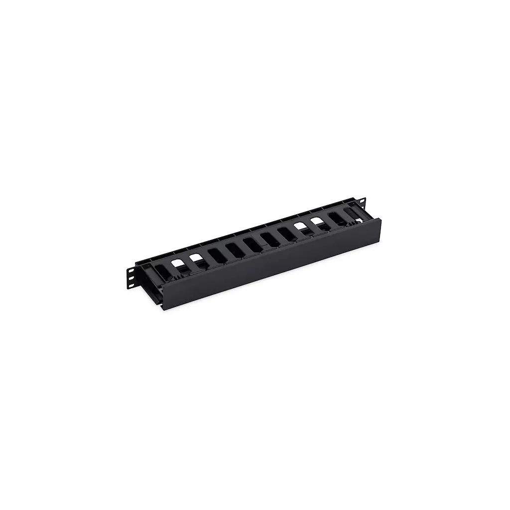 Obrázek produktu 19' vyvazovací panel 1U plastový RAL9005
