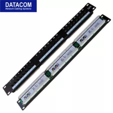 obrázek produktu DATACOM Patch panel 24x RJ-45,Cat5e UTP,1U,19\" LSA