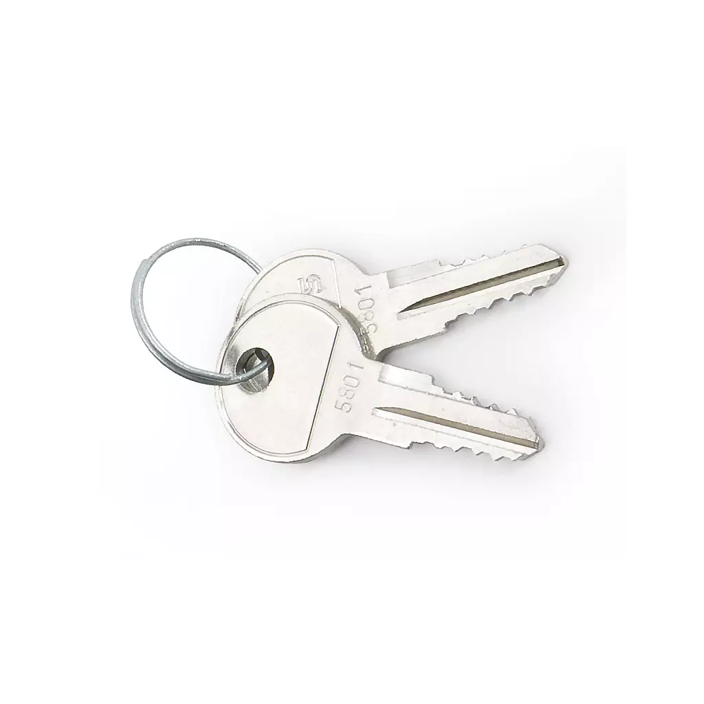 Obrázek produktu Klíč pro nástěnné a stojan. racky, 2ks na kroužku