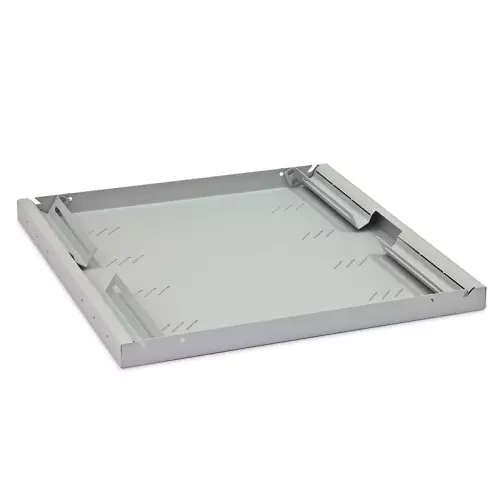 obrázek produktu 19' police A4 perforovaná 1U/350mm,max.50kg šedá