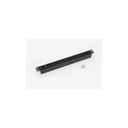 obrázek produktu 19" 14xIEC0 C13,IEC C14 vstup, bez kabelu, RAL9005