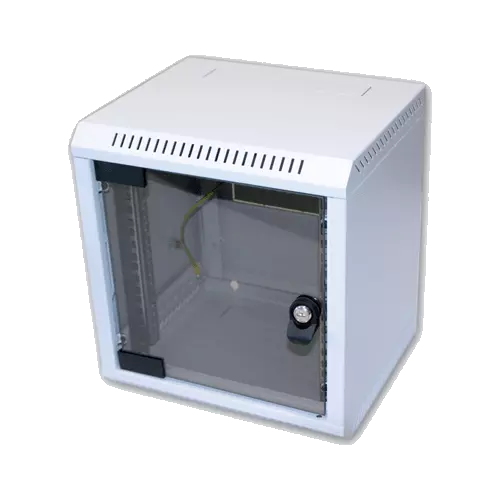 obrázek produktu 10" rack jednodílný 6U/260 TRITON šedý dveře sklo