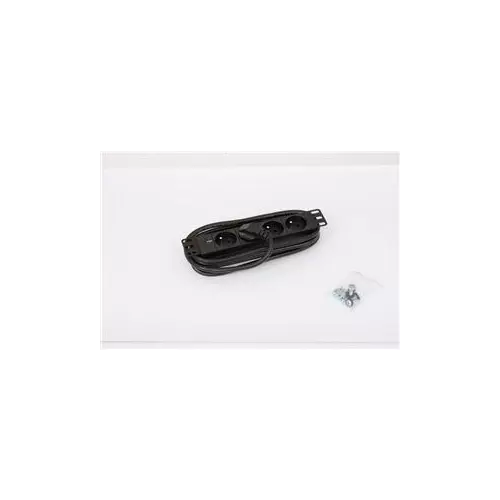 obrázek produktu 10" 4xCZ zásuvka,kontrolka,3x1.5mm-2m kabel
