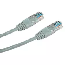 obrázek produktu DATACOM Křížený UTP patch kabel 0,5m Cat5e šedý