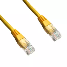 obrázek produktu DATACOM patch cord UTP cat5e 5M žlutý
