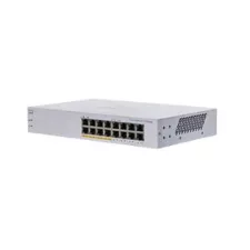 obrázek produktu Cisco Business 110 Series 110-16PP - Přepínač - neřízený - 8 x 10/100/1000 (PoE) + 8 x 10/100/1000 - desktop, Lze montovat do rozvadě