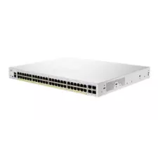 obrázek produktu Cisco Business 350 Series CBS350-48FP-4G - Přepínač - L3 - řízený - 48 x 10/100/1000 (PoE+) + 4 x gigabitů SFP - Lze montovat do rozv