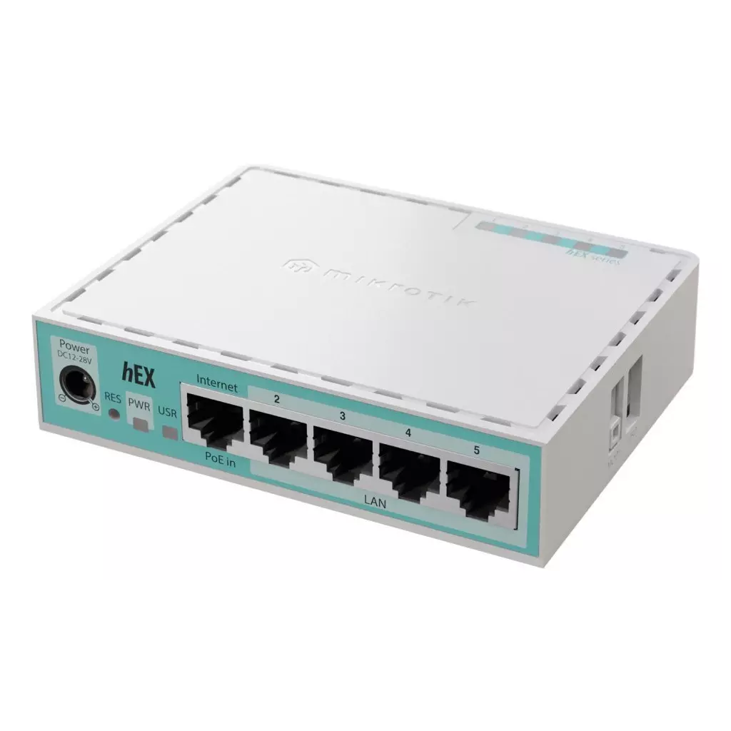 Obrázek produktu MikroTik E50UG, hEX refresh (2024 version) s RouterOS L4, desktop