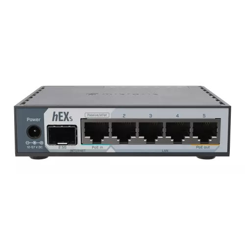 obrázek produktu MikroTik E60iUGS, hEX S (2025 version) s RouterOS L4, desktop