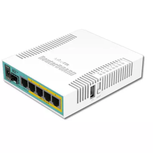 obrázek produktu Mikrotik RB960PGS 800MHz,  128MBRAM, 5x LAN, hEX