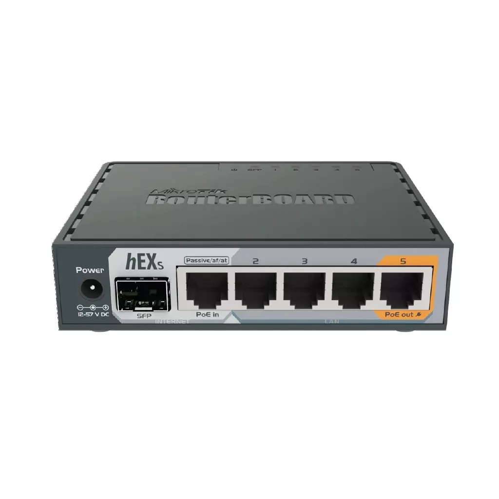 Obrázek produktu Mikrotik RB760iGS 880MHz,256MB RAM, 5x LAN, ROS L4