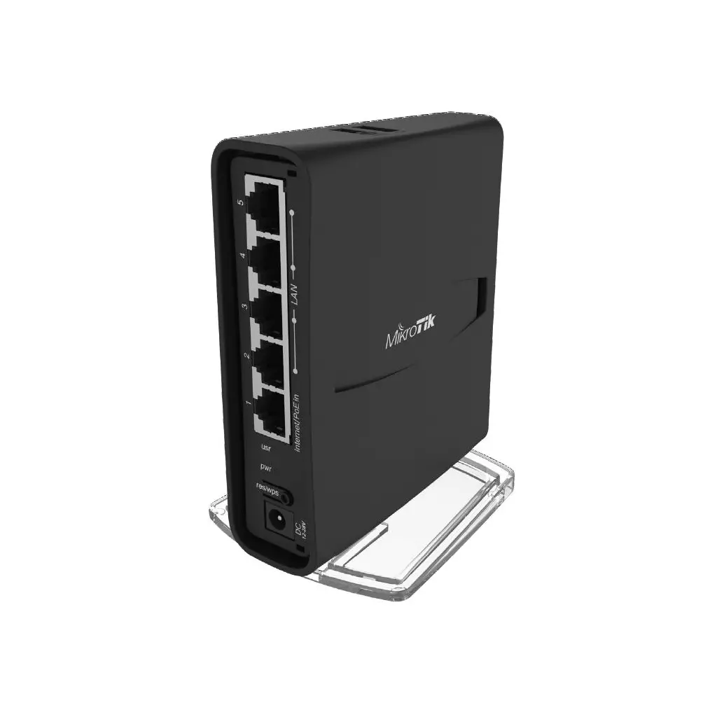 Obrázek produktu MikroTik RBD52G-5HacD2HnD-TC Duální 2,4/5GHz router hAP ac2 TowerCase