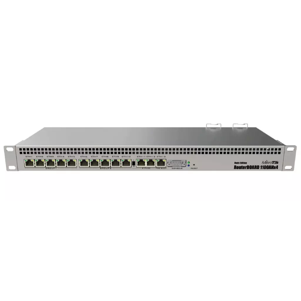 Obrázek produktu Mikrotik RouterBOARD RB1100Dx4, RB1100AHx4 Dude Edition, 1GB RAM, 4x 1.4 GHz, RouterOS L6