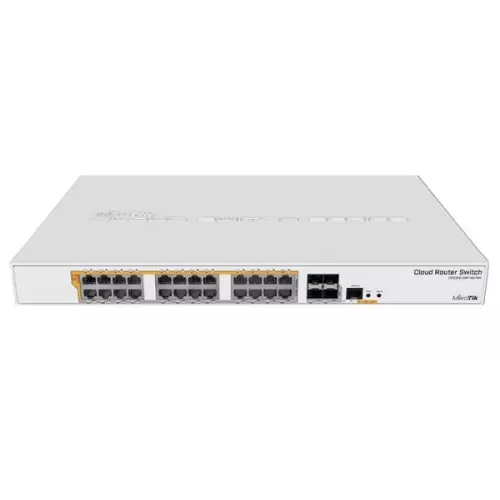 obrázek produktu MIKROTIK CRS328-24P-4S+RM 24-port Gigabit Cloud Router Switch