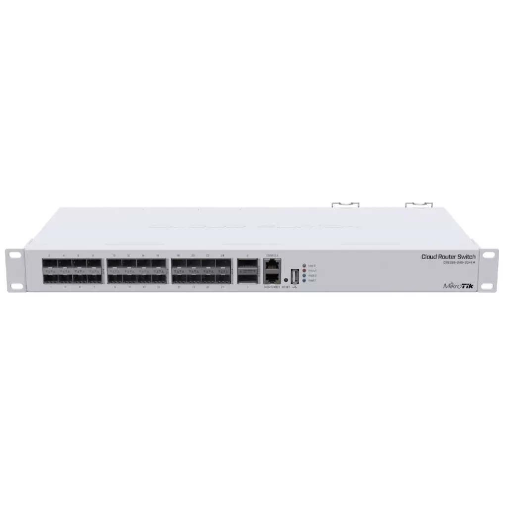 Obrázek produktu MikroTik CRS326-24S+2Q+RM,26port GB cloud router switch