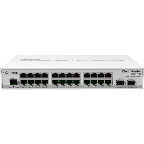 obrázek produktu MikroTik CRS326-24G-2S+IN,24port GB cloud router switch