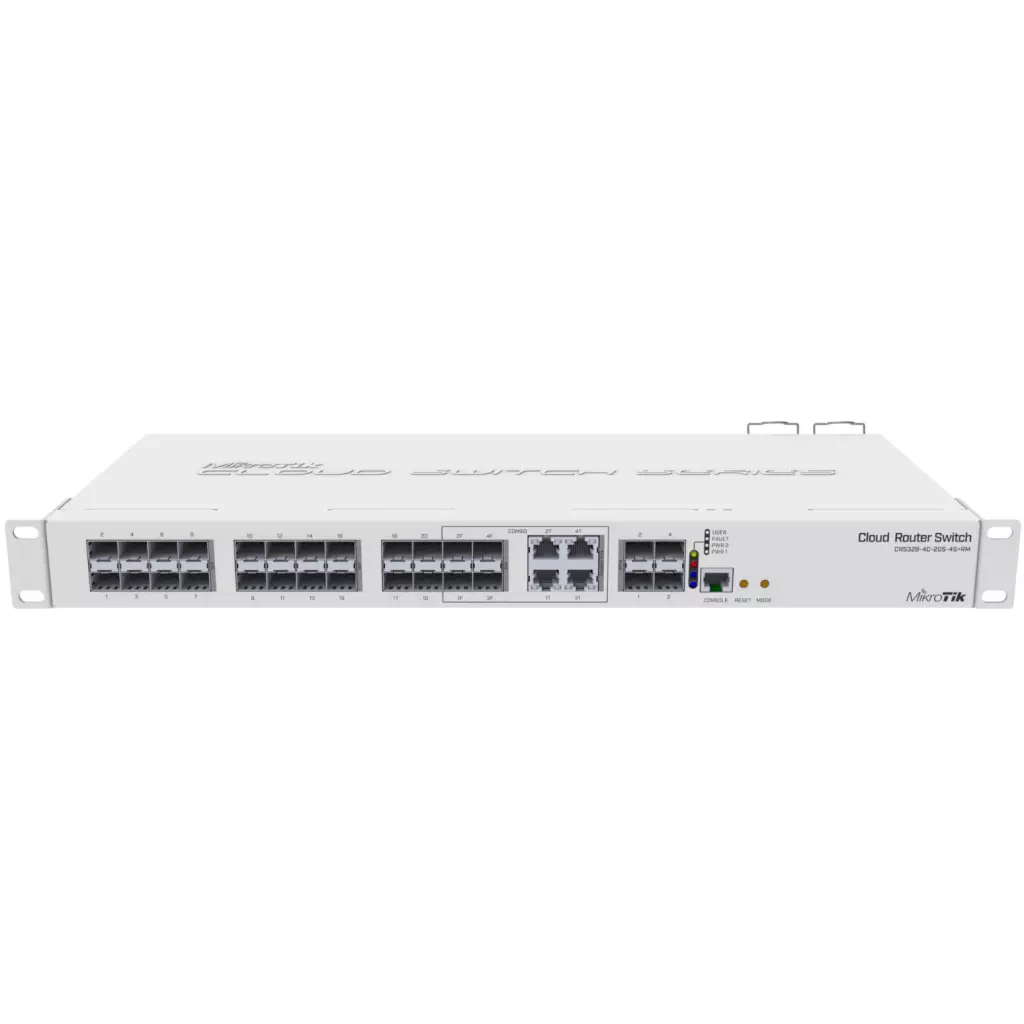 Obrázek produktu Mikrotik CRS328-4C-20S-4S+RM 28-port Gigabit Cloud Router Switch