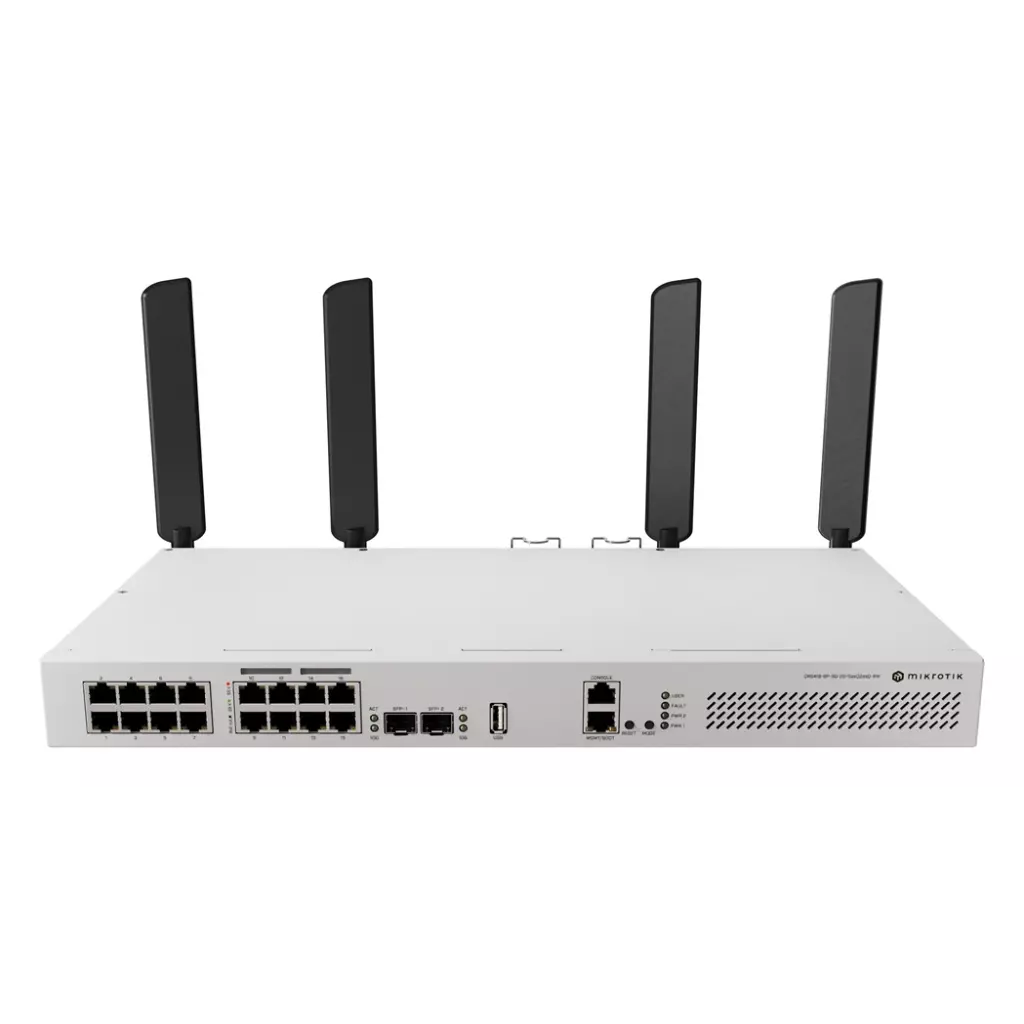 Obrázek produktu MikroTik CRS418-8P-8G-2S+5axQ2axQ-RM, Cloud Router Switch