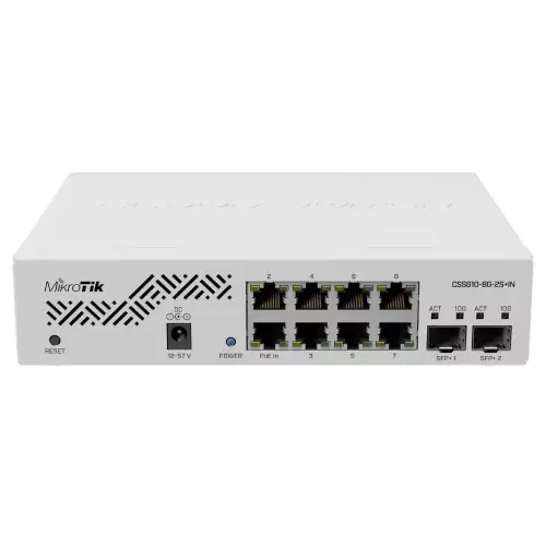 obrázek produktu MikroTik CSS610-8G-2S+IN, 8port cloud switch