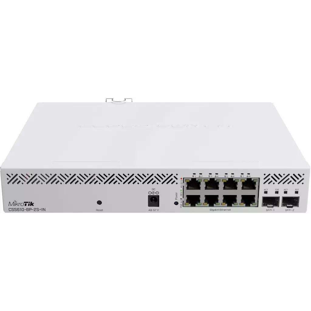 Obrázek produktu MikroTik CSS610-8P-2S+IN, Cloud Smart Switch