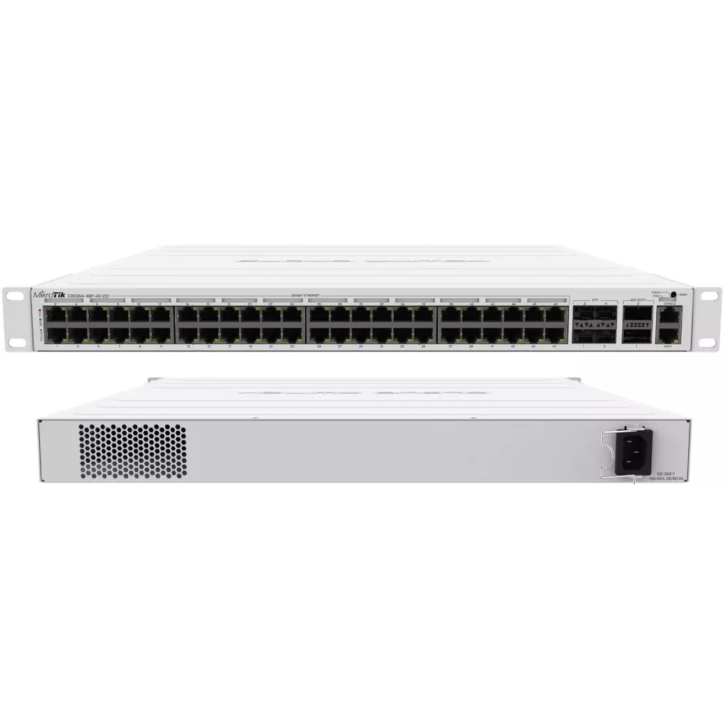 Obrázek produktu MikroTik CRS354-48P-4S+2Q+RM Cloud Router Switch POE+