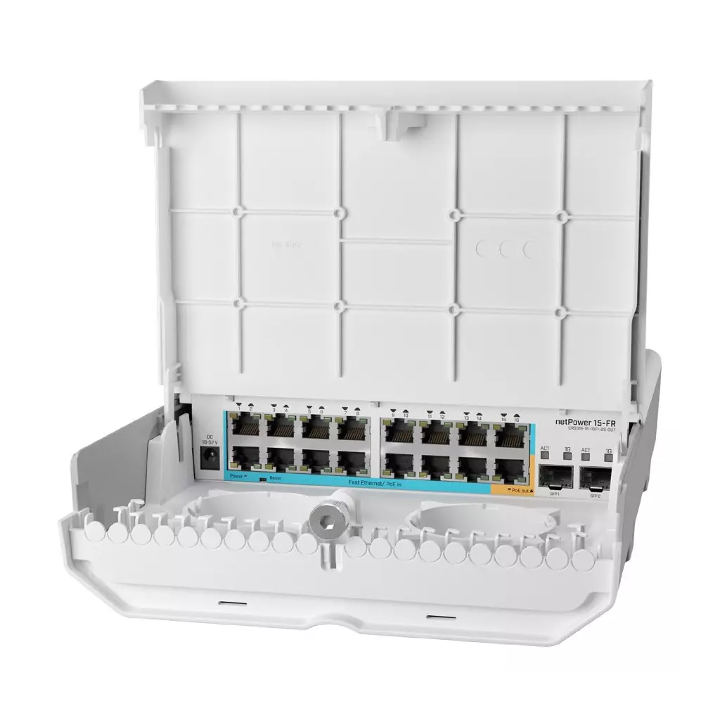 Obrázek produktu MikroTik CRS318-1Fi-15Fr-2S-OUT, reverse PoE