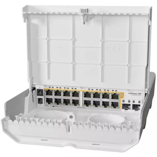 obrázek produktu MikroTik CRS318-16P-2S+OUT - netPower 16P PoE