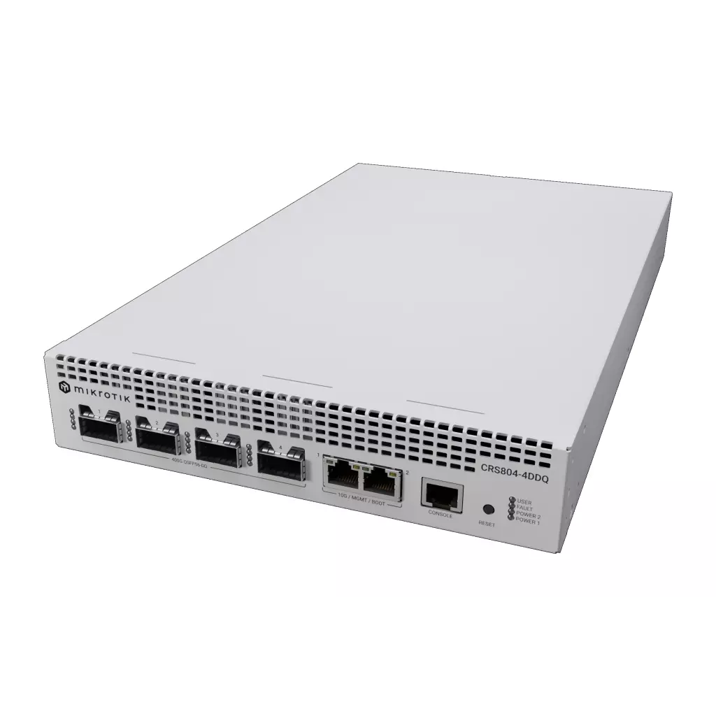 Obrázek produktu MikroTik CRS804-4DDQ-hRM, Cloud Router Switch