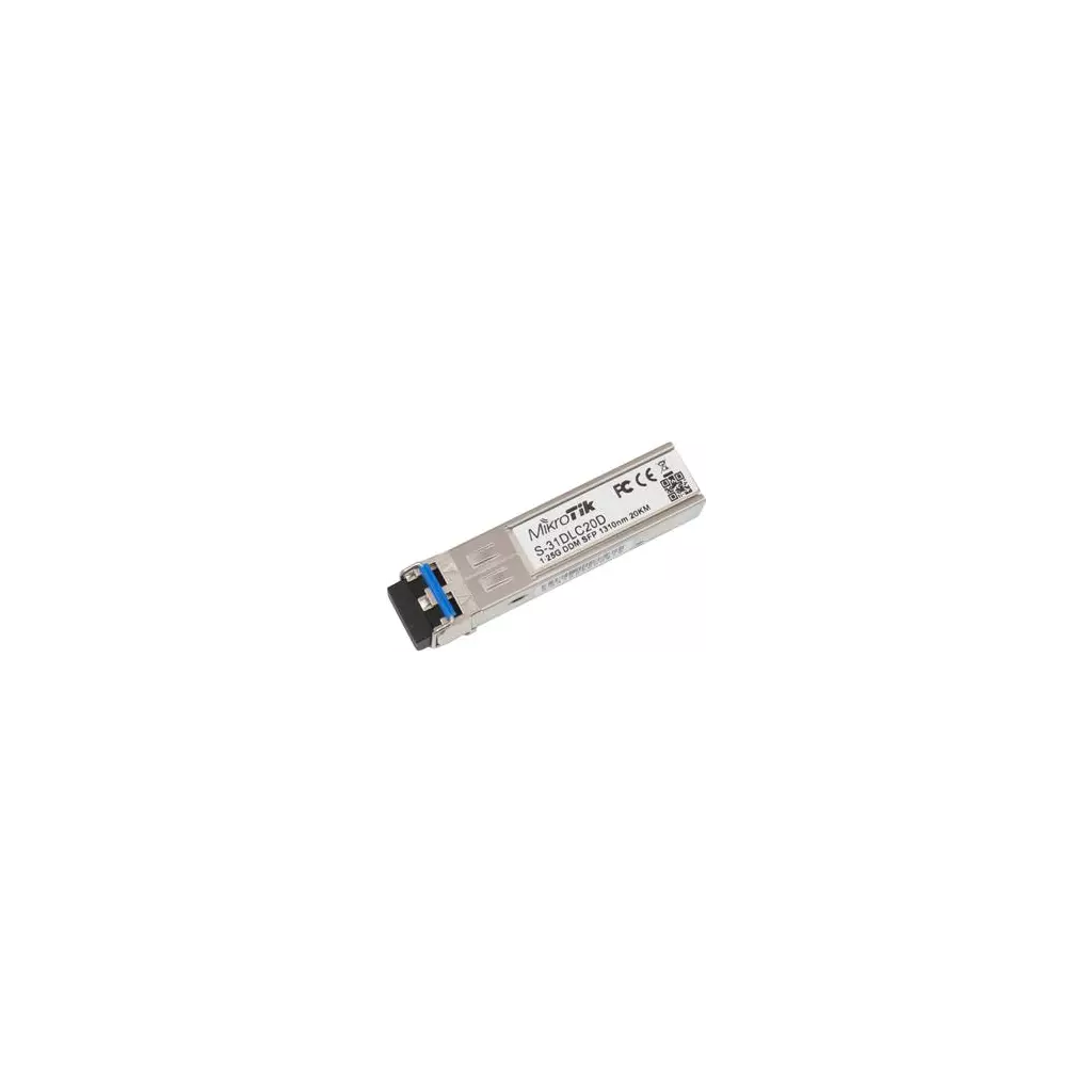 Obrázek produktu MikroTik SFP modul S-31DLC20D, SM, 20km, 1.25G, 2x LC