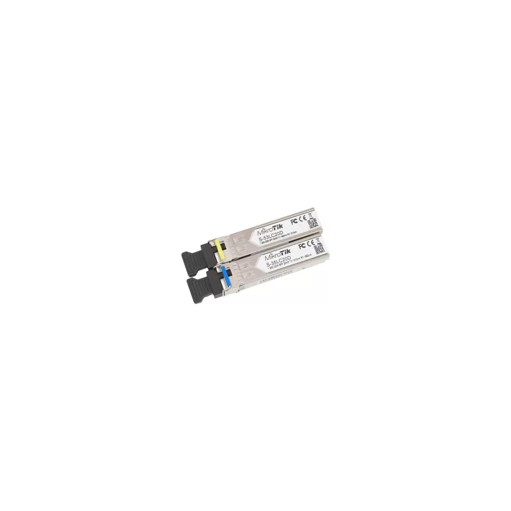 Obrázek produktu MikroTik pár SFP S-3553LC20D, SM, 20km, 1.25G, 1x LC