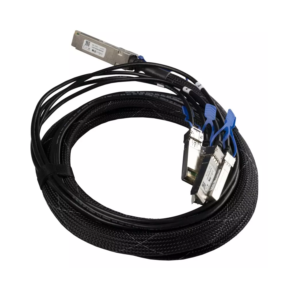 Obrázek produktu MikroTik XQ+BC0003-XS+ QSFP28 na 4xSFP28 rozbočovací kabel