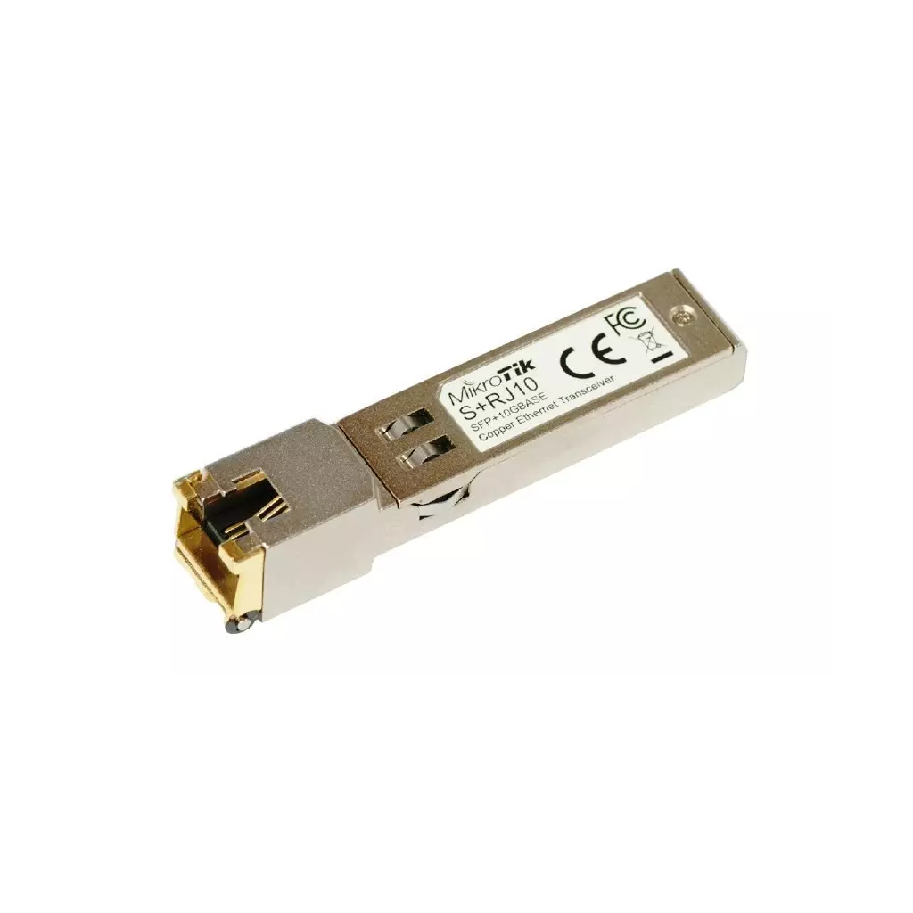 Obrázek produktu MikroTik S+RJ10 - RJ45 SFP+ metalický modul 10/100/1000M/2.5G/5G/10G