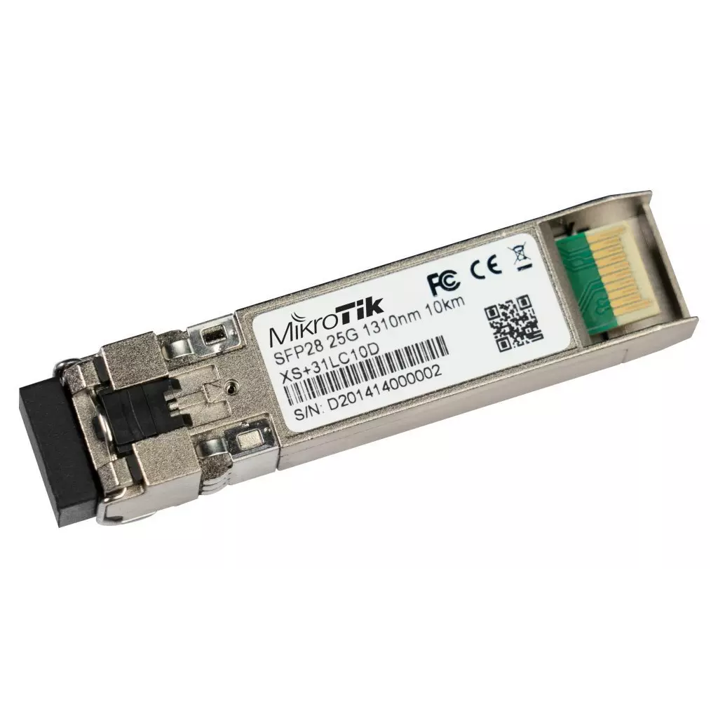 Obrázek produktu MikroTik SFP/SFP+/SFP28 modul 1/10/25G Single Mode 10km 1310nm