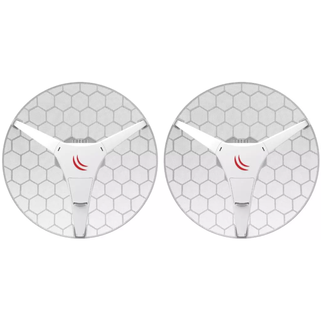 Obrázek produktu MikroTik RBLHGG-60ad kit, Wireless Wire Dish - kompletní spoj - 2 pack