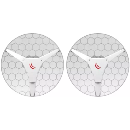obrázek produktu MikroTik RBLHGG-60ad kit, Wireless Wire Dish - kompletní spoj - 2 pack