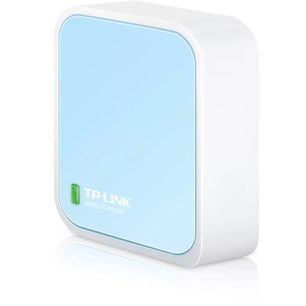 Obrázek produktu TP-LINK TL-WR802N N300 Nano Router/AP/extender/Client/Hotspot,1xRJ45, 1x Micro USB