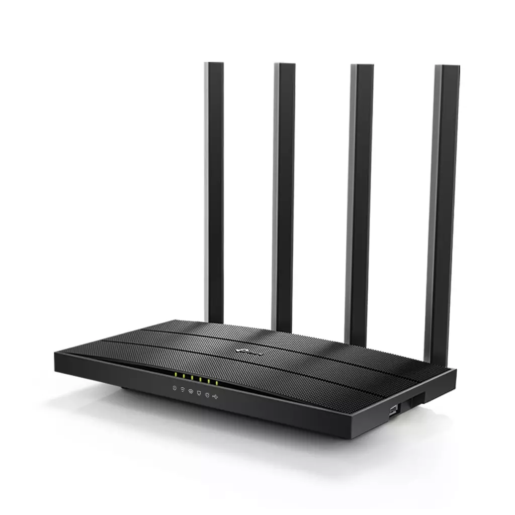 Obrázek produktu TP-Link Archer C6U AC1200 WiFi DualBand Router, USB 2.0, 5xGb LAN, 4x anténa