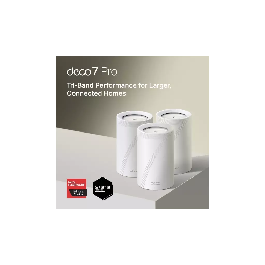 Obrázek produktu TP-link Wifi7 home mesh Deco BE68(3-pack)