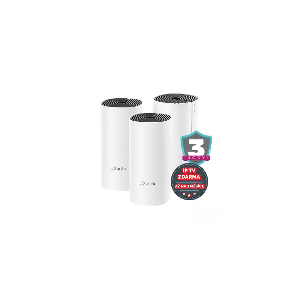 Obrázek produktu TP-Link AC1200 Whole-home Mesh WiFi Powerline System Deco P9(3-pack)
