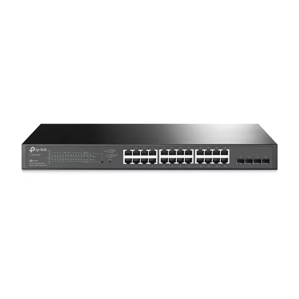 Obrázek produktu TP-Link SG2428P 24xGb POE+ 250W 4xSFP Smart Switch Omada SDN