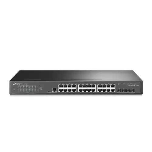 obrázek produktu TP-Link TL-SG3428X-UPS 2xGb 4x10G SFP+ UPS Power supply manag.switch