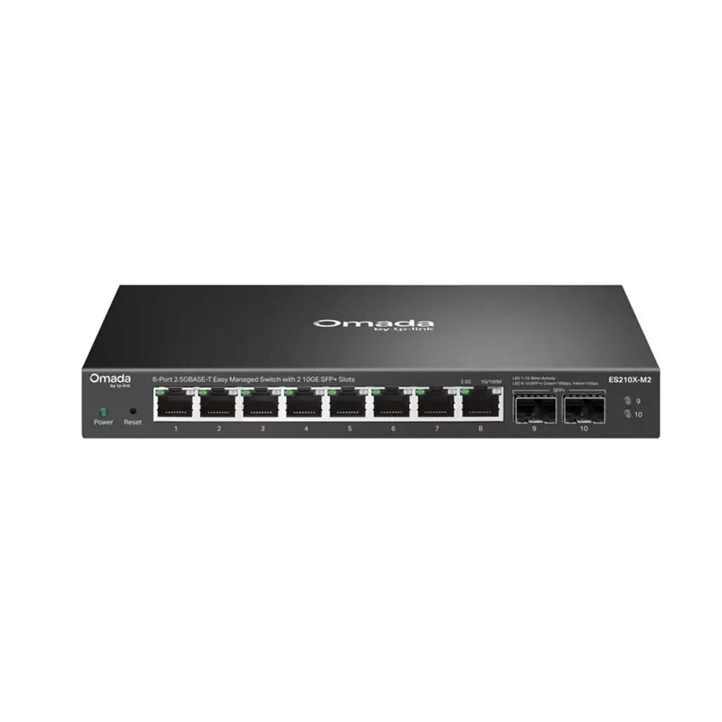 Obrázek produktu TP-Link ES210X-M2 Eas.Man.Sw.Omada 8x2.5GB+2xSFP