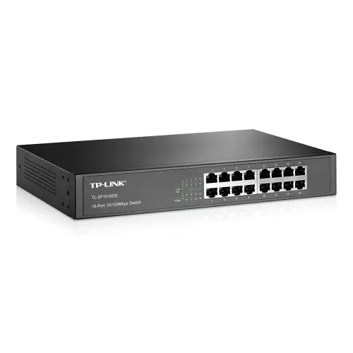 obrázek produktu TP-LINK • TL-SF1016DS • 16portový přepínač 10/100 Mbit/s
