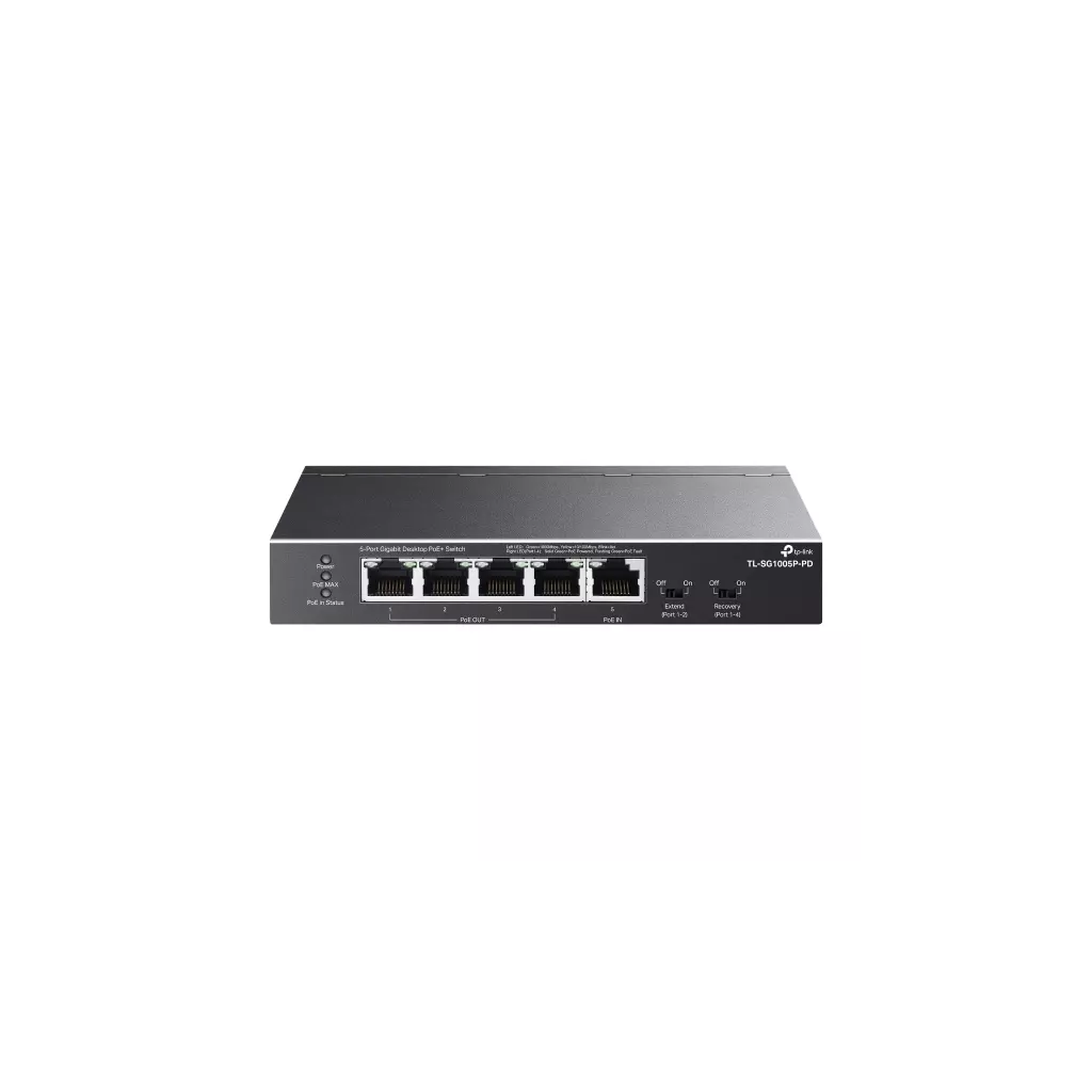 Obrázek produktu TP-Link TL-SG1005P-PD Gb 1xPoE++ 4xPoE+ Switch