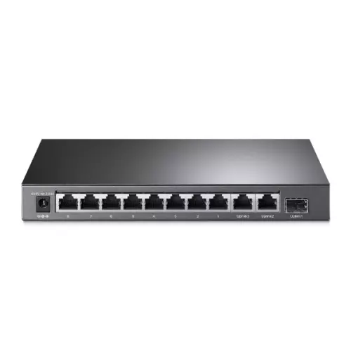 obrázek produktu TP-Link TL-SL1311MP 8xFE POE+ 124W 2xGb nonPOE,1xSFP CCTV switch