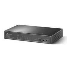 obrázek produktu TP-Link TL-SF1009P 8x10/100 POE+ 65W,1x10/100 RJ45 nonPOE,desktop CCTV switch,kov.tělo