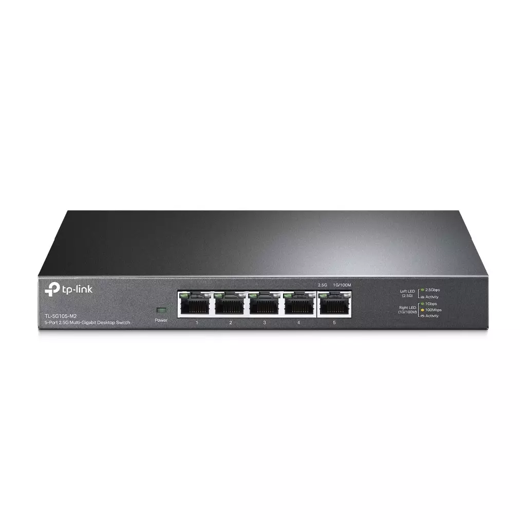 Obrázek produktu TP-Link TL-SG105-M2 5x2.5G Multi-Gb Desktop Switch