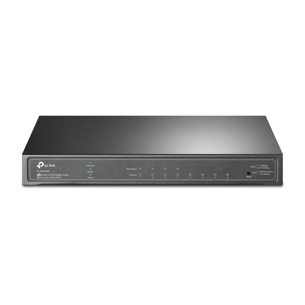 Obrázek produktu TP-Link TL-SG2008P 8xGb 62W (4xPOE+) Smart switch Omada SDN