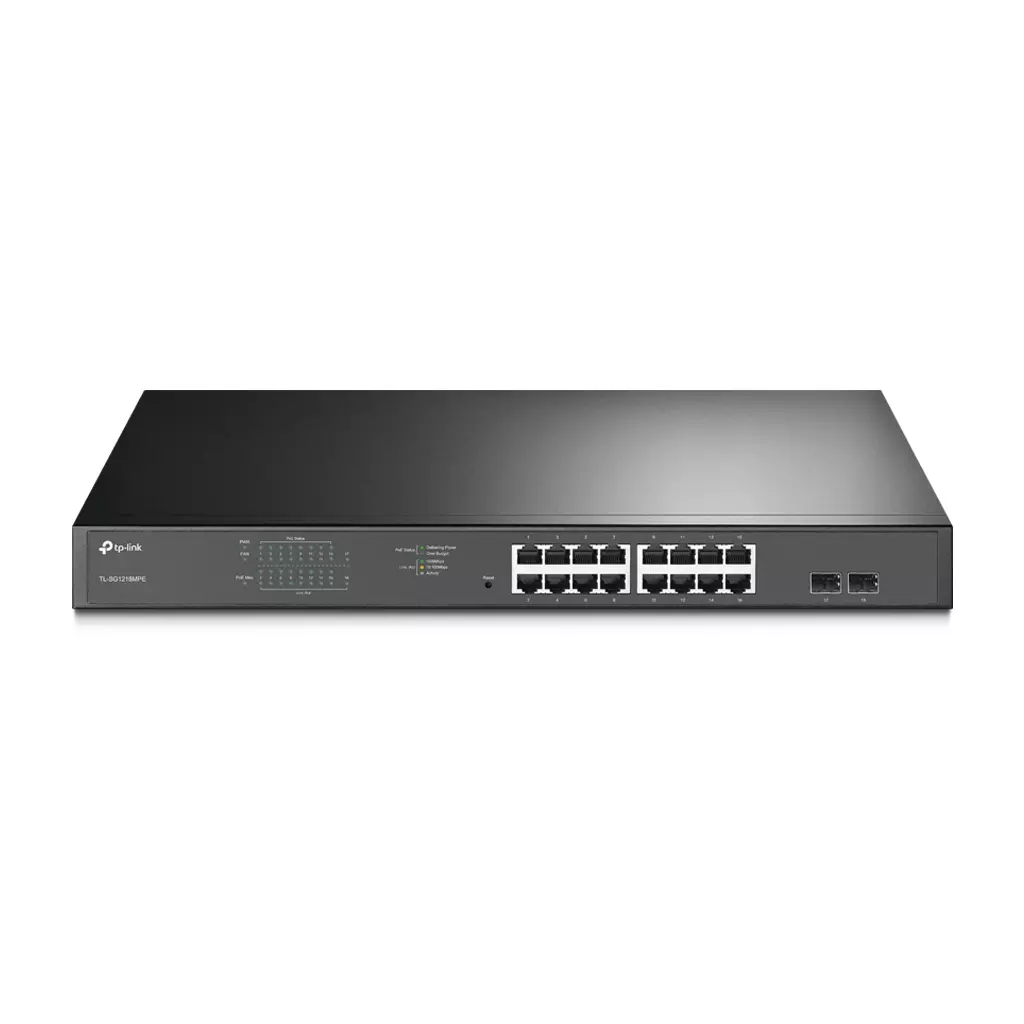 Obrázek produktu TP-Link TL-SG1218MPE 16xGb 2xSFP smart switch 250W POE+