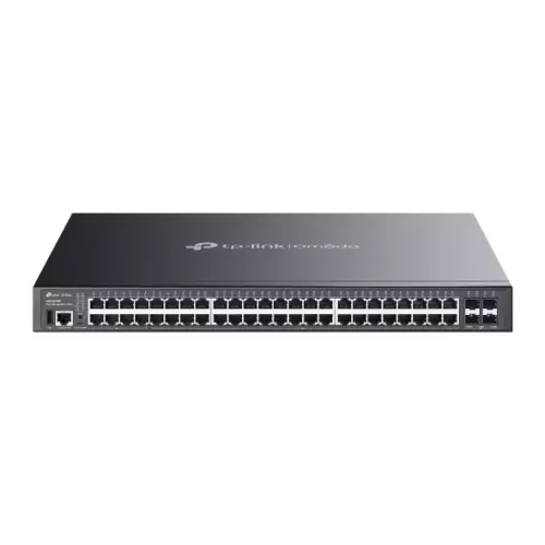 obrázek produktu Omada 48-Port Gigabit Stackable Lite L3 Managed PoE++ Switch with 4 10G Slots